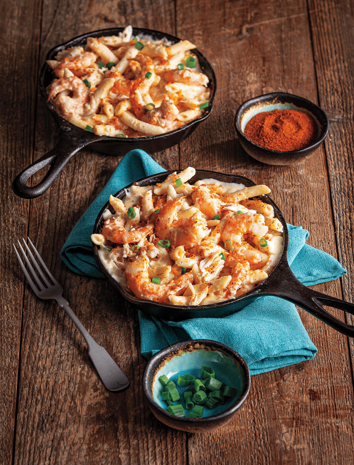 Shrimp & Crab Mac and Cheese with Spicy Breadcrumbs | BBQ Spot