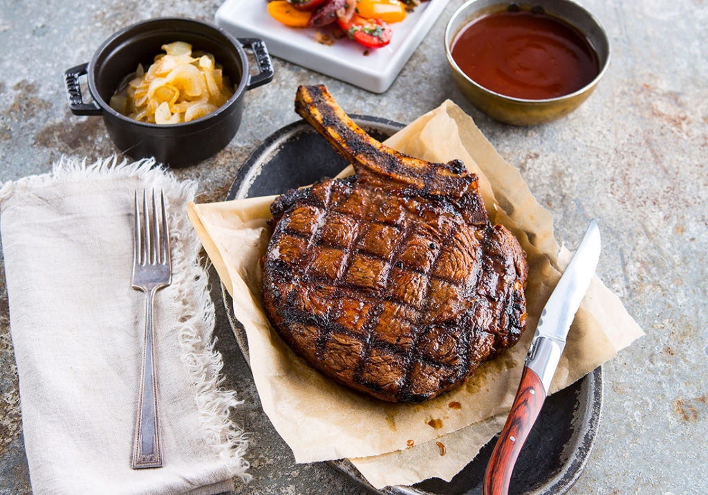 Beef Ribeye with Onion Confit | BBQ Spot