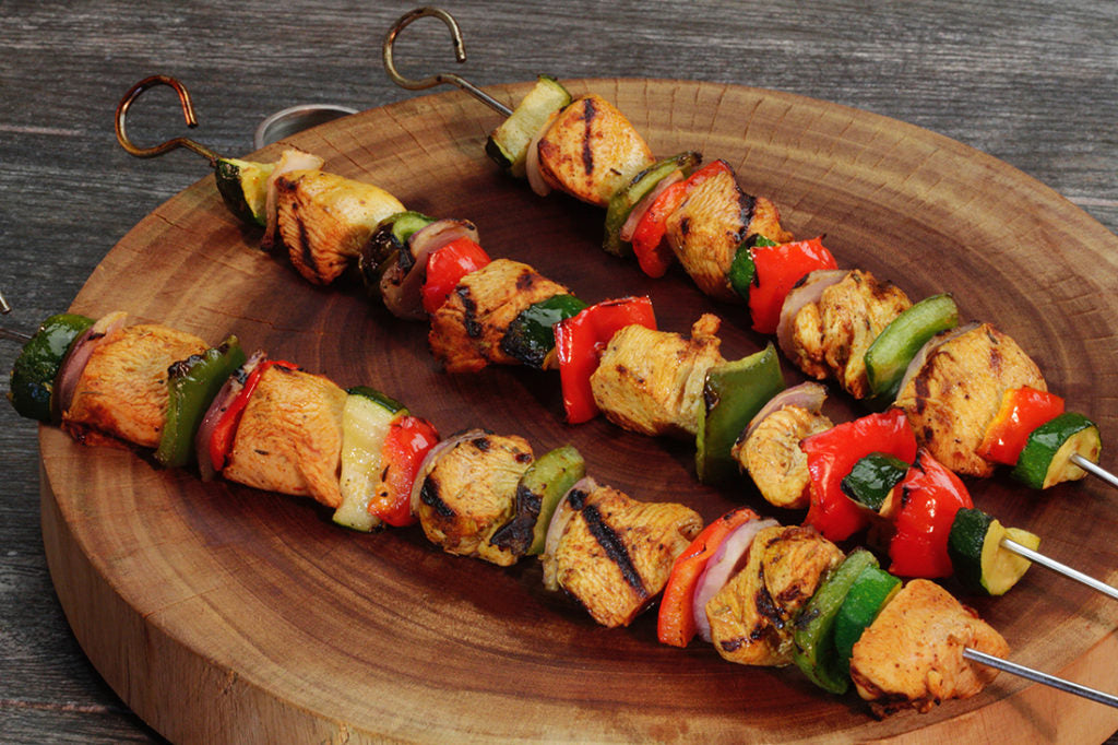 Jerk chicken clearance kabobs