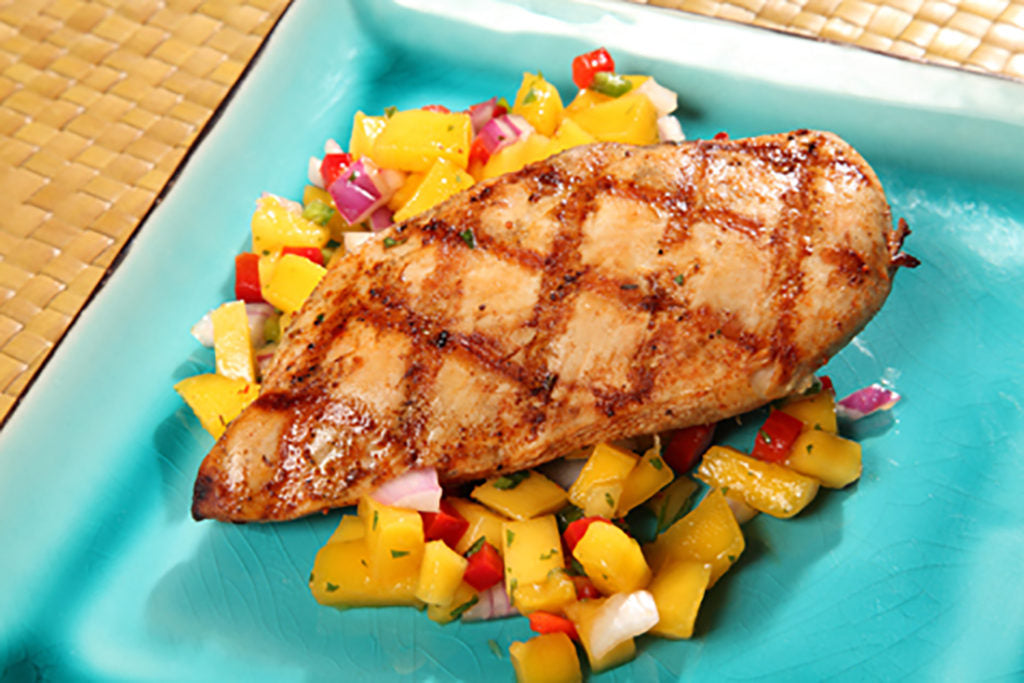 Mango Salsa Jerk Chicken | BBQ Spot