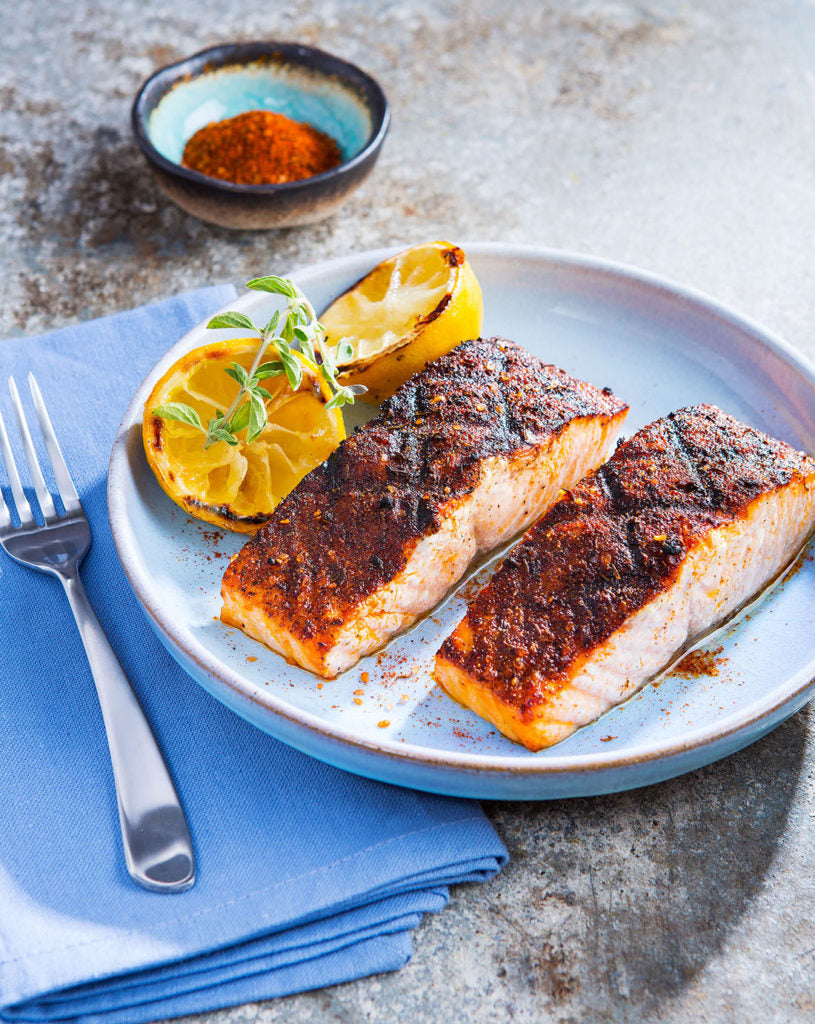 Off-the-Hook Grilled Salmon