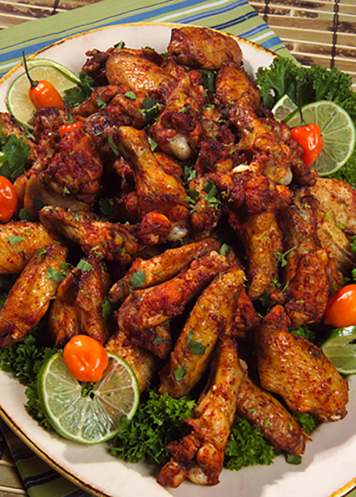 Grilled Chipotle Chili Chicken Wings