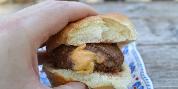 The Juicy Lucy Buffalo Slider is the Mayor of Burger Town
